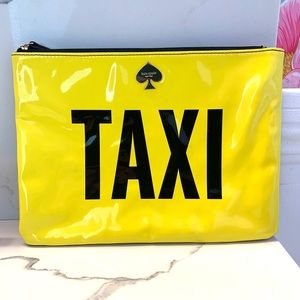 Kate Spade Taxi Off Duty Patent Leather Clutch